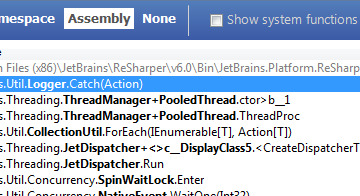 dotTrace,性能优化